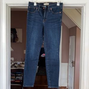 Madewell 9inch high rise skinny, size 29
